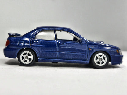 Subaru Impreza WRX STI Welly 2002 1:58 Luzak Niebieski – zdjęcie 4