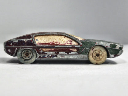 LAMBORGHINI MARZAL, Matchbox 1969 Made in England N20 Zielony 1:64 Resoraki – zdjęcie 4