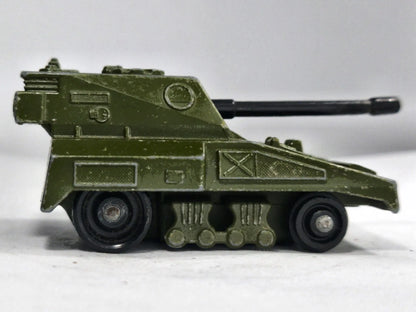 Self-Propelled Gun Tank Matchbox 1976 Rolamatics 1:174 Wojsko – zdjęcie 4