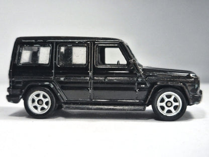 MERCEDES-BENZ G-CLASS, Welly, Die cast 52339, Czarny, 1:64, Resoraki – zdjęcie 4