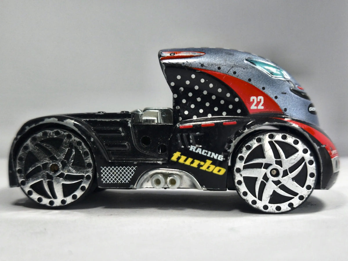 DYNA SPEED RACING TURBO, Realtoy, Die cast 090415, Czarny, 1:64, Resoraki – zdjęcie 4