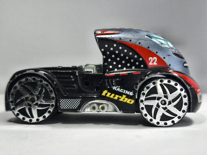 DYNA SPEED RACING TURBO, Realtoy, Die cast 090415, Czarny, 1:64, Resoraki – zdjęcie 4