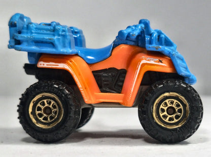 ATV (ALL-TERRAIN VEHICLE), Matchbox 2012, Die cast W4901, Pomarańczowy 1:64 – zdjęcie 4