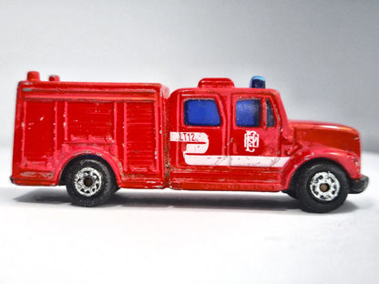 EQUIPMENT TRUCK, Straż pożarna, Maisto, Die cast, Czerwony, 1:64, Resoraki – zdjęcie 4