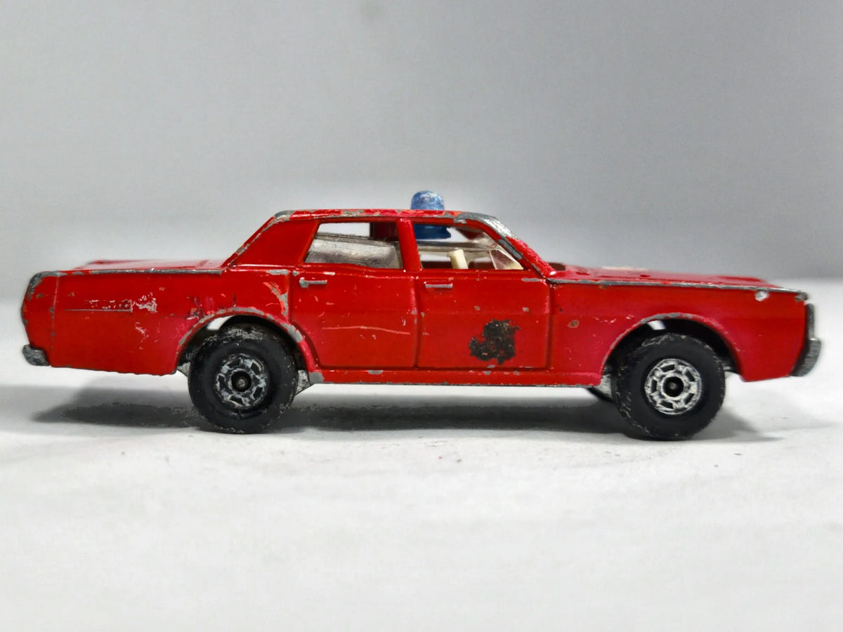 Mercury Commuter Matchbox Superfast 1:72 Luzak Police Patrol 2xMetal – zdjęcie 4