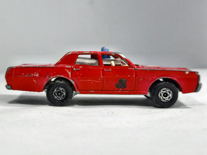 Mercury Commuter Matchbox Superfast 1:72 Luzak Police Patrol 2xMetal – zdjęcie 4