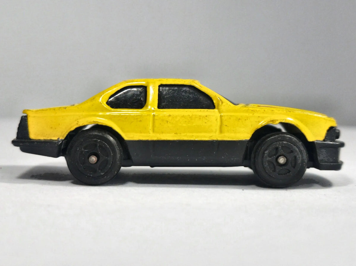 BMW 635 CSi Summer Żółty 1:69 Race Car Vintage – zdjęcie 4