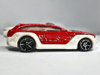HW Pursuit Hot Wheels 2012 1:64 Luzak Czerwony – zdjęcie 4