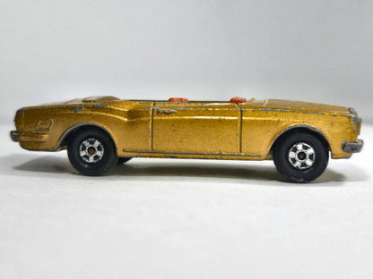 ROLLS ROYCE SILVER SHADOW COUPE Matchbox 1969 Złoty 1:68 Made in England – zdjęcie 4