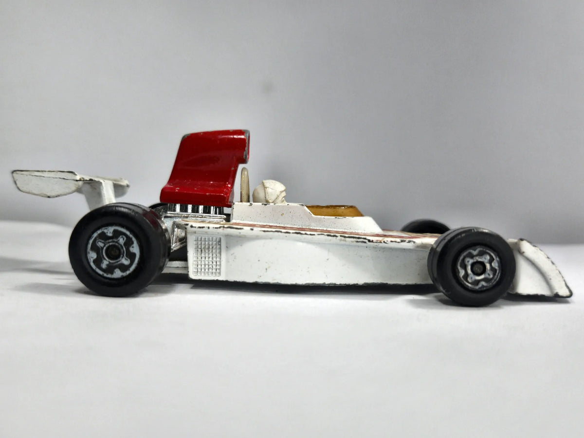 Surtees Formula 1 Speed Kings Matchbox 1976 Biały 1:43 Made in England – zdjęcie 4