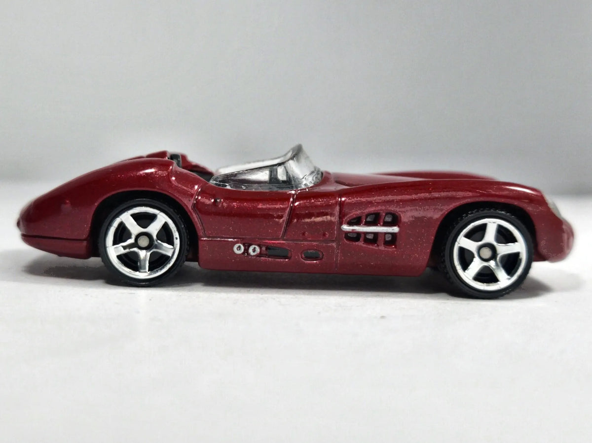 1956 Aston Martin DBR1 Matchbox 2019 Mainline 1:64 Luzak Bordowy 2XMETAL – zdjęcie 4