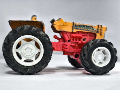 Traktor Massey Harris 1980's 1:43 Traktor Luzak Żółty – zdjęcie 3