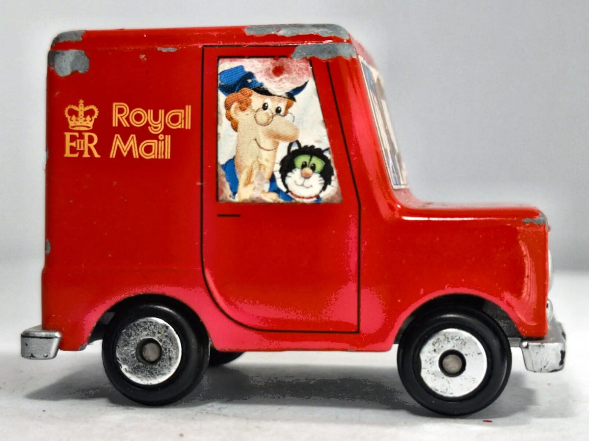 POSTMAN PAT VAN Corgi 2004 Czerwony 1:64 Listonosz Pat Royal Mail – zdjęcie 4