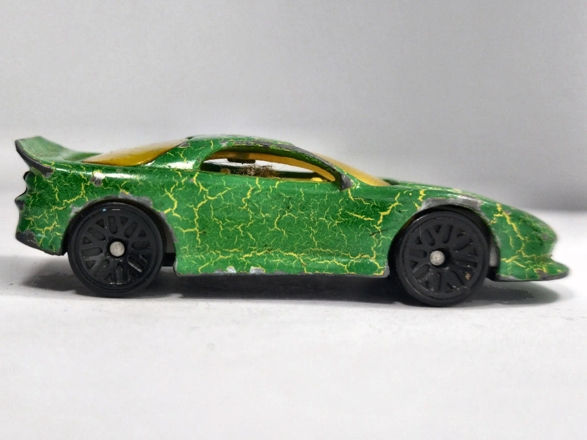 '93 Camaro Hot Wheels 1983 Happy Meal 1:64 Luzak Green Krackle McDonald's – zdjęcie 4