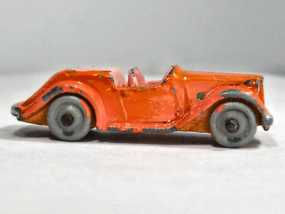 SINGER ROADSTER Dinky Toys 1954 Pomarańczowy 1:72 Made in United Kingdom – zdjęcie 4