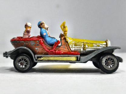 Chitty Chitty Bang Bang Husky Żółty 1:50 Made in Gt Britain – zdjęcie 4