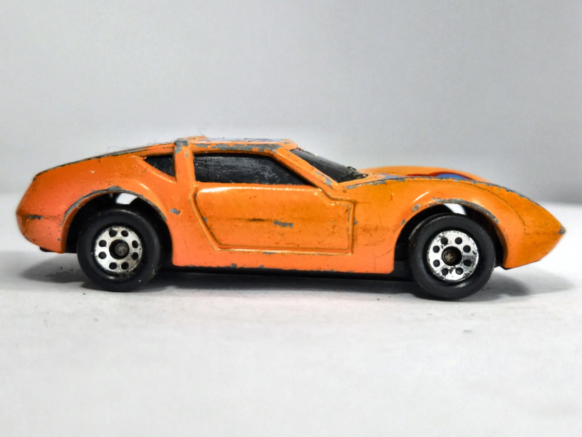 SUPER G.T. #28 Matchbox 1985 Pomarańczowy 1:64 – zdjęcie 4