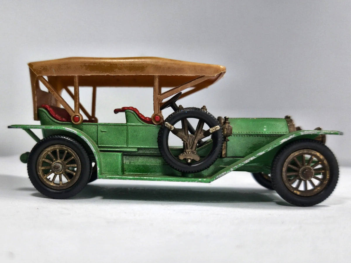 1912 Simplex Yesteryear Matchbox '70 Zielony 1:43 Made in England – zdjęcie 4