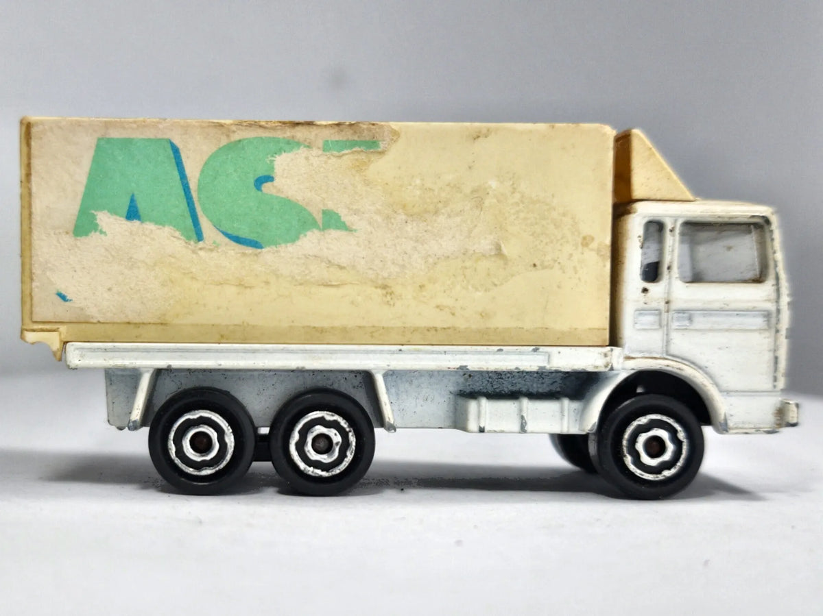 Ciężarówka Seddon Atkinson Box Truck Majorette 1:87 Made in France ASDA – zdjęcie 4