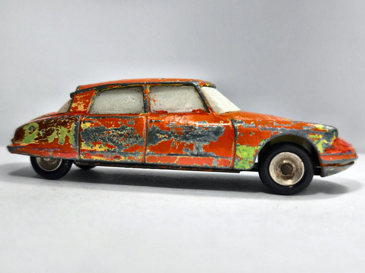 CITROËN DS 19 Dinky Toys '60 Pomarańczowy 1:34 Made in France – zdjęcie 4