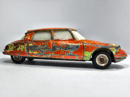 CITROËN DS 19 Dinky Toys '60 Pomarańczowy 1:34 Made in France – zdjęcie 4