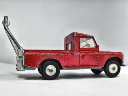 Land Rover 109" W.B. Corgi '70 Corgi Toys 1:36 Luzak Czerwony Pomoc drogowa – zdjęcie 4
