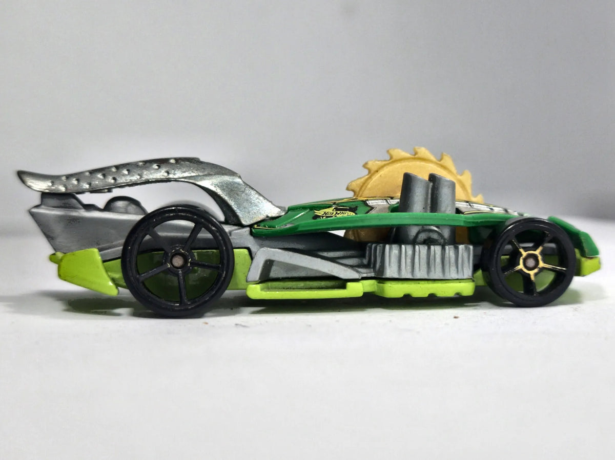 Buzzerk Hot Wheels 2006 1:64 Luzak Zielony – zdjęcie 4