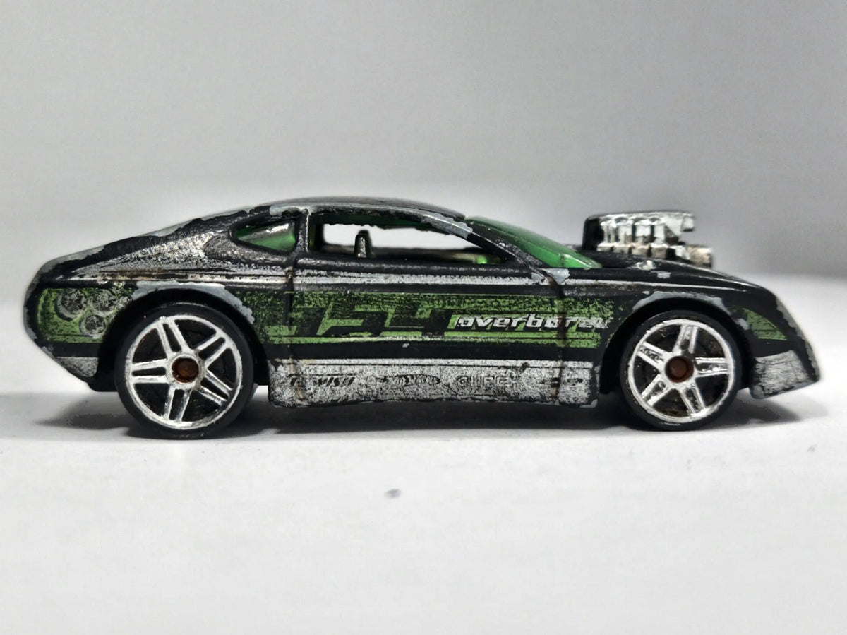 Overbored Hot Wheels 2001 First Editions 1:64 Luzak Czarny – zdjęcie 4