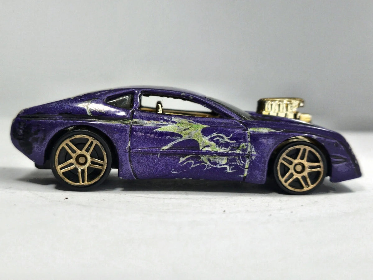 Overbored 454 Hot Wheels 2001 1:64 Luzak Fioletowy – zdjęcie 4