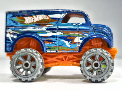 DAIRY DELIVERY, HW Art Cars, Hot Wheels 2012, Die cast 1, Niebieski, 1:64 – zdjęcie 4