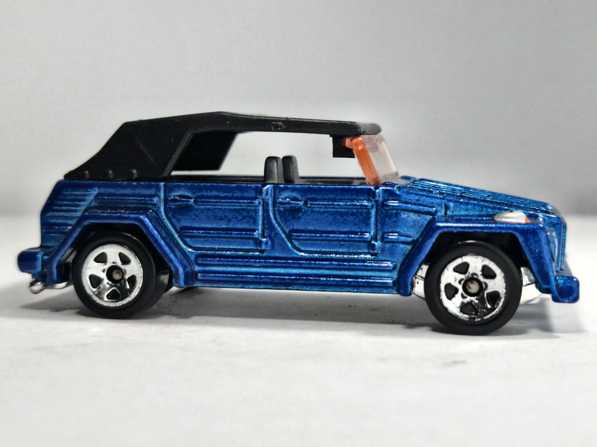 VOLKSWAGEN TYPE 181 HW Premiere Hot Wheels 2009 Niebieski 1:64 – zdjęcie 4
