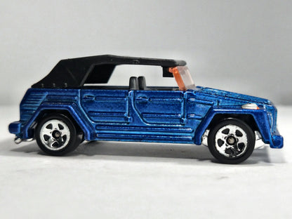 VOLKSWAGEN TYPE 181 HW Premiere Hot Wheels 2009 Niebieski 1:64 – zdjęcie 4