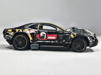 Turbo Flame Mainline Hot Wheels 2004 Czarny 1:64 – zdjęcie 4