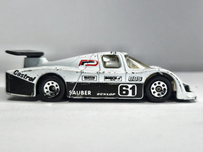 GROUP 'C' RACER, CASTROL, Matchbox 1984, Die cast, Biały, 1:64, Resoraki – zdjęcie 4