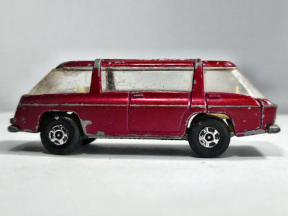 FREEMAN INTER-CITY COMMUTER Matchbox 1970 Czerwony 1:64 Made in England – zdjęcie 4