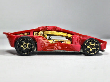 Split Decision Hot Wheels 1:64 Luzak Czerwony – zdjęcie 4