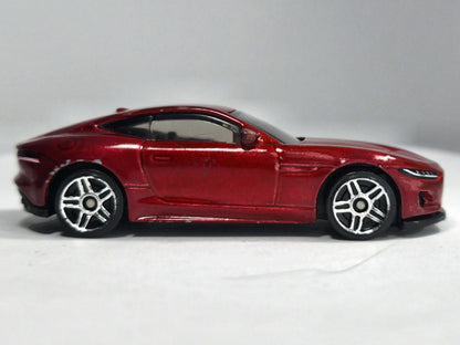 JAGUAR F-TYPE, Hot Wheels 2020, Die cast GRX29, Bordowy, 1:54, Resoraki – zdjęcie 4
