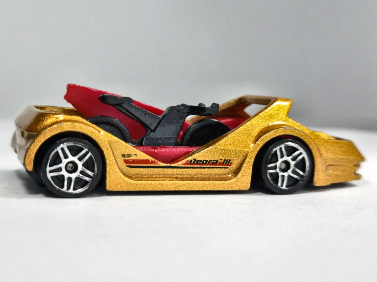 Deora Iii Hot Wheels 2000 First Editions 1:64 Luzak Złoty – zdjęcie 4