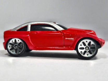 Jeep Jeepster Maisto 2009 Czerwony 1:64 – zdjęcie 4