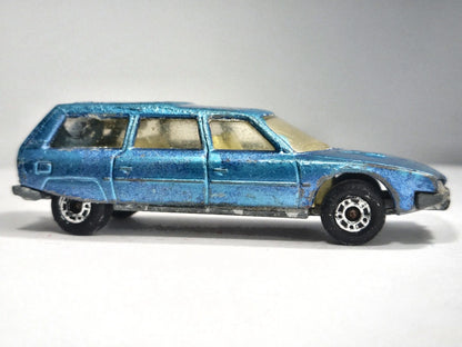 CITROEN CX Matchbox 1979 Niebieski 1:64 Made in England – zdjęcie 4