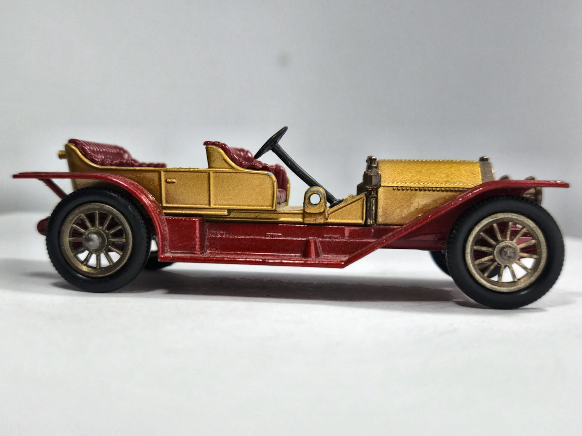 1912 Simplex Yesteryear Matchbox '70 Czerwony 1:43 Made in England – zdjęcie 4