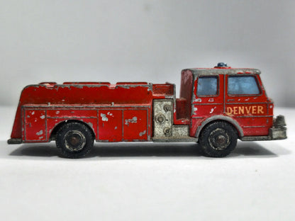 Fire Pumper Truck Matchbox Matchbox Series 1:64 Wóz strażacki Straż pożarna – zdjęcie 4