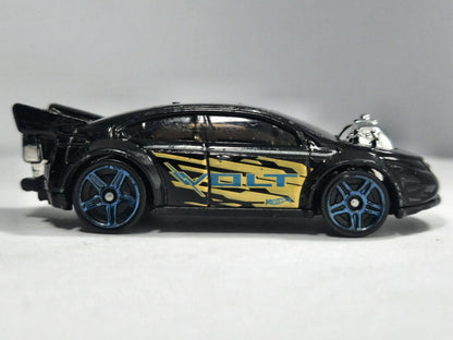 SUPER VOLT, Hot Wheels 2014, Die cast P45, Czarny, 1:64, Resoraki – zdjęcie 4