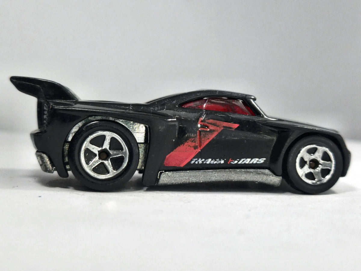 Bassline Hot Wheels 2001 Track Stars 1:64 Luzak Czarny – zdjęcie 4