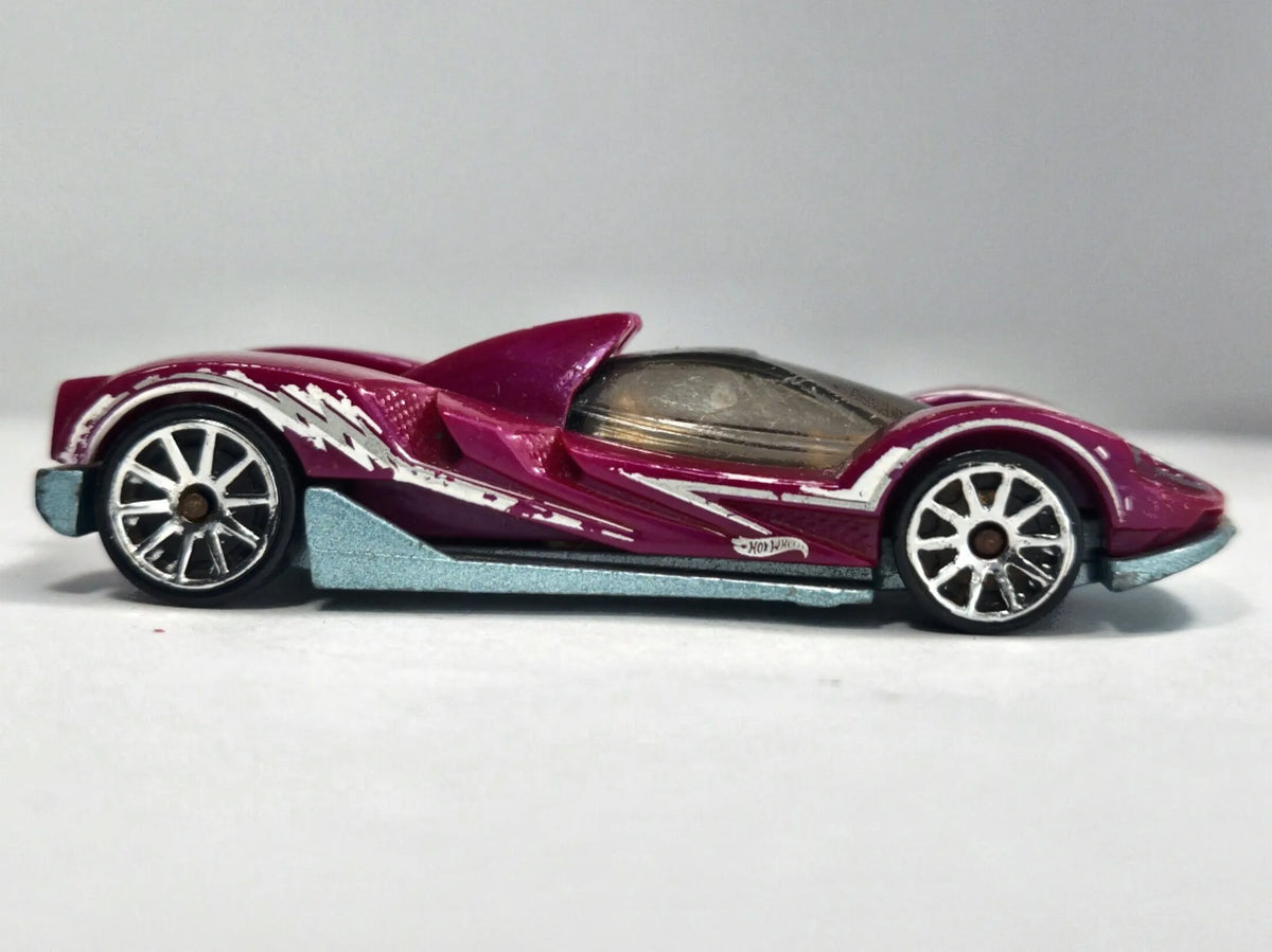 Teegra HW Code Cars Hot Wheels 2009 Magenta 1:64 – zdjęcie 4