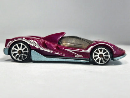 Teegra HW Code Cars Hot Wheels 2009 Magenta 1:64 – zdjęcie 4