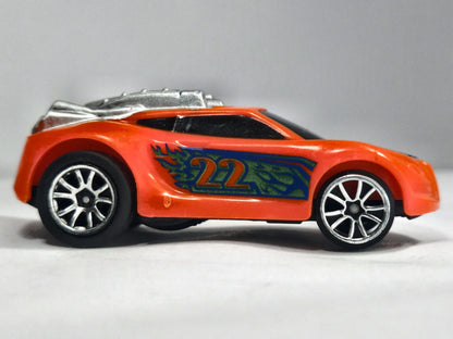 Fantazyjne Sportowe Coupe Metal Machines Motor Max Pomarańczowy 1:64 – zdjęcie 4