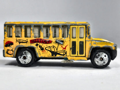 SCHOOL BUS, Matchbox 2000, Die cast, Żółty, 1:64, Resoraki – zdjęcie 4