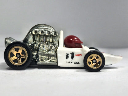 HEAD STARTER, Hot Wheels 2016, Die cast DTX05, Biały, 1:64, Resoraki – zdjęcie 4