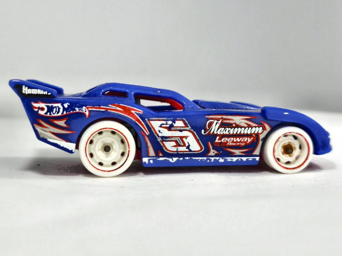 Maximum Leeway Hot Wheels 2012 HW Racing 1:64 Luzak Niebieski – zdjęcie 4